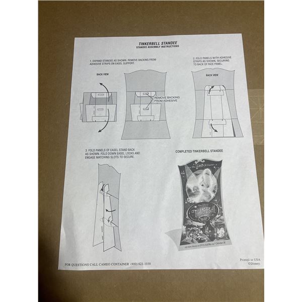 Disney Tinkerbell Standee Display
