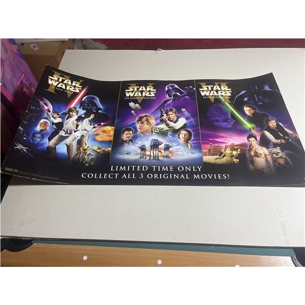 Disney Star Wars Promotional Sign