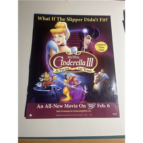 Disney Cinderella III retail exclusive lot of 3