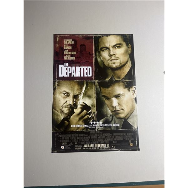 The departed retail exclusive poster lot of 3
