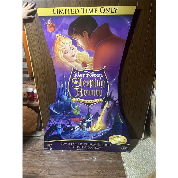 Disney Sleeping Beauty Standee new