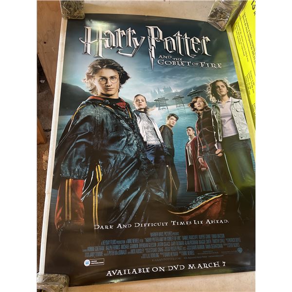 Warner Brothers Harry Potter And The Goblet of Fire Retail Exclusive Poster