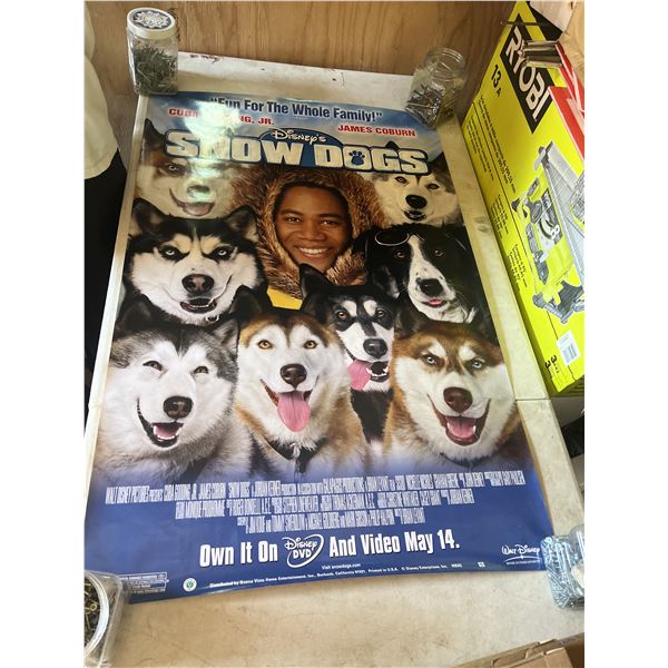 Walt Disney Snow Dogs Exclusive Retail Promotional Poster