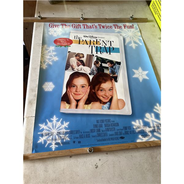 Walt Disney the parent trap retail exclusive promotional poster