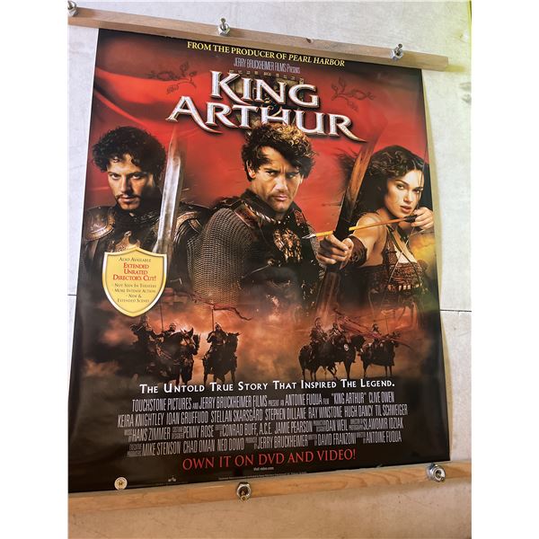 Jerry Bruckheimer Films King Arthur retail exclusive promotional poster