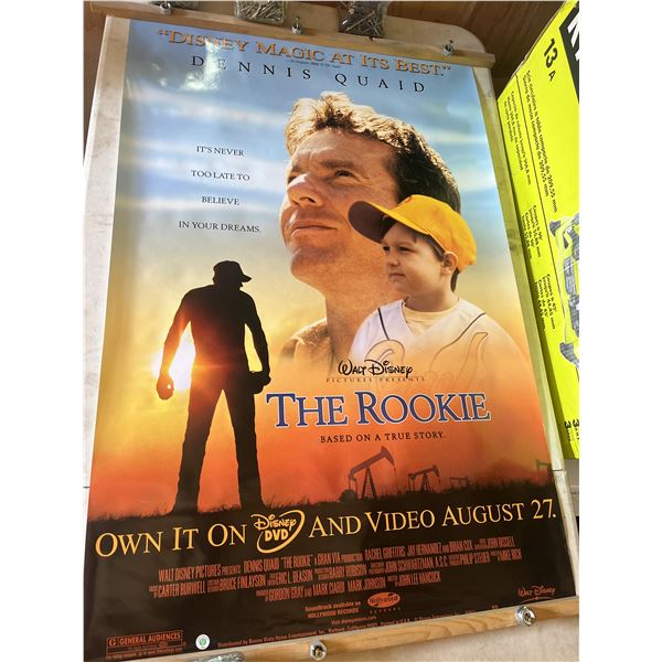 Walt Disney The Rookie Retail Exclusive Promotional Poster
