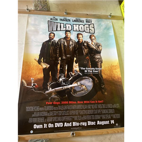 Touchstone pictures presents, wild, hogs, retail exclusive promotional poster