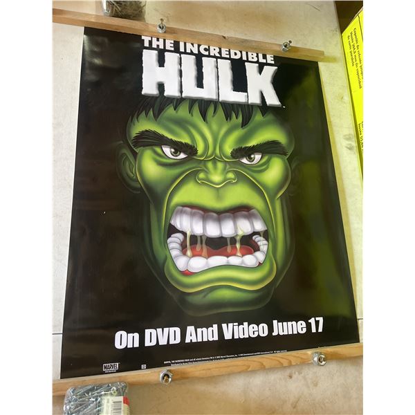 Marvel presents the Incredible Hulk retail exclusive promotional poster