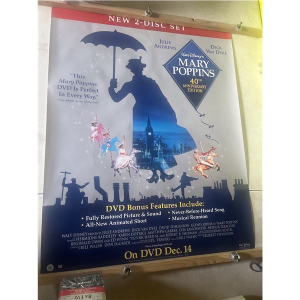 Walt Disney presents Mary Poppins retail exclusive promotional poster