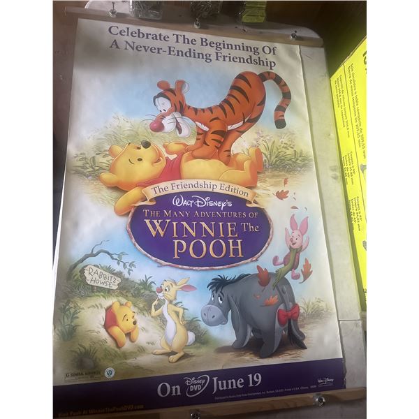 Walt Disney presents the many adventures of Winnie the Pooh retail exclusive promotional poster
