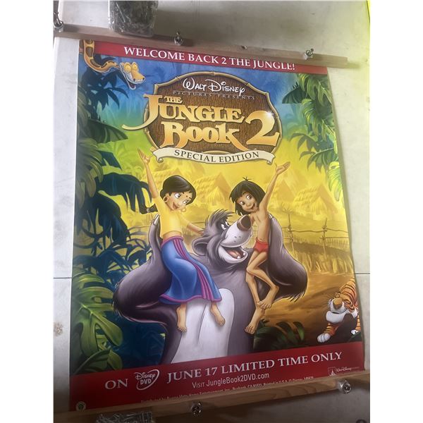 Walt Disney presents the jungle book 2 special edition, retail exclusive promotional poster