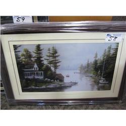 sailboat Framed Print