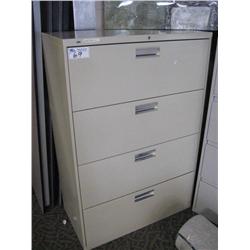 Hon 4 Drawer Lateral Filing Cabinet