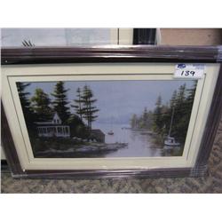 sailboat Framed Print