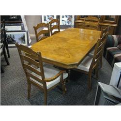 Solid Oak 8 Piece Dining Room Set