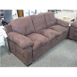 2 Piece Brown Micro Fibre Sofa Set