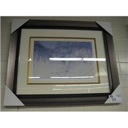 dusk Moves Lep Framed Print