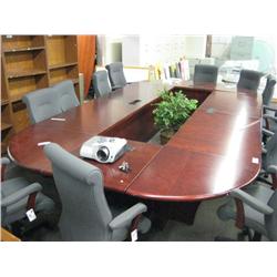 14ft Multi Media Boardroom Table