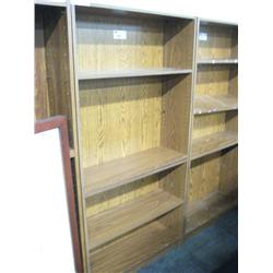 6 Ft Oak Bookshelf