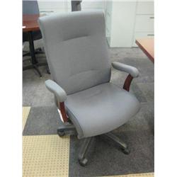 Krug Grey High Back Executive Chair