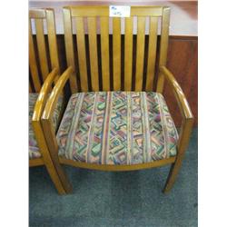 Smead Cherry Framed Client Chair