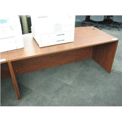 Cherry Bowfront Executive Desk