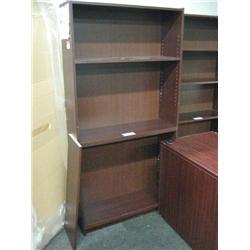 6 Ft Mahogany Bookshelf