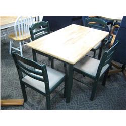 Green 5 Piece Kitchen Set