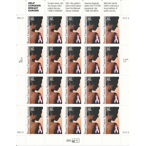 Breast Cancer Awareness Stamps