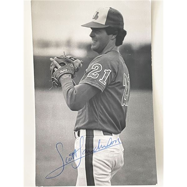 Scott Sanderson signed photo