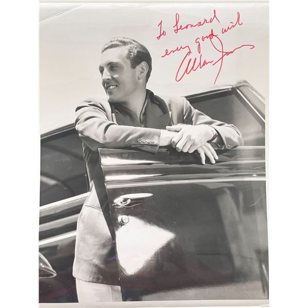 Allan Jones signed photo