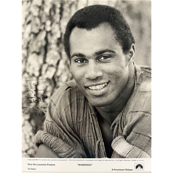 Mandingo Ken Norton signed photo