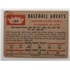Image 1 : Burleigh Grimes Signed Baseball Trading Card - Fleer Baseball Greats #59 1960