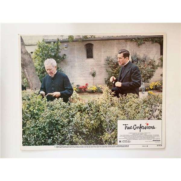 True Confessions original 1981 vintage lobby card