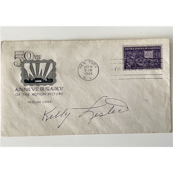 Kelly Lester signed cover