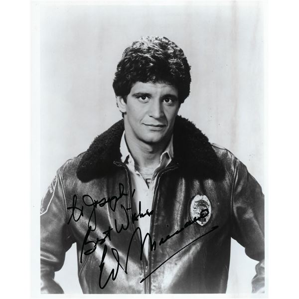 Ed Marinaro signed Hill Street Blues photo