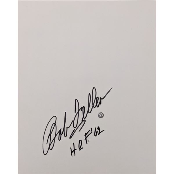 MLB Hall Of Famer Bob Feller Autograph