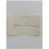 Image 1 : Jean Simmons original signature