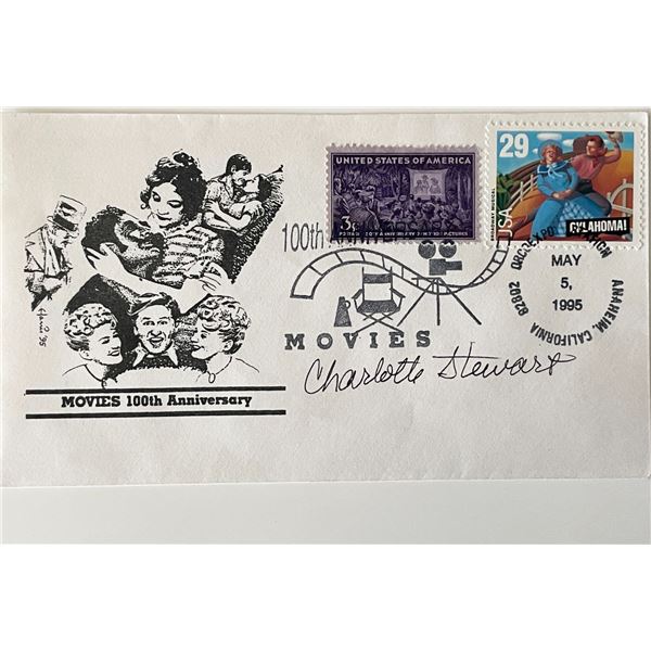 Charlotte Stewart signed cover