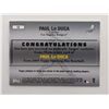 Image 1 : Paul Lo Duca Baseball Trading Card with Game Used Jersey Swatch - Topps Game Worn Jersey Collection 