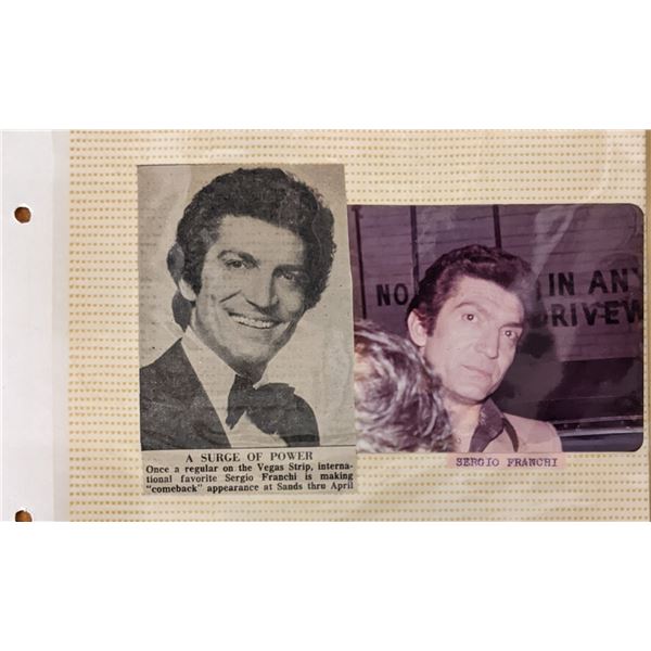 Sergio Franchi Original Photo