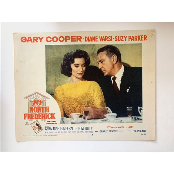 10 North Frederick 1958 vintage lobby card