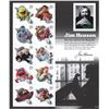 Image 1 : Jim Henson The Man Behind the Muppets stamp sheet 10 x 37 cent stamps