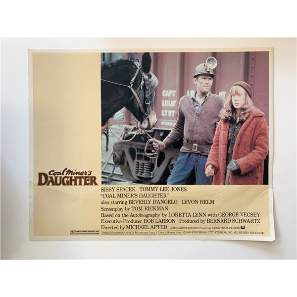Coal Miner's Daughter original 1980 vintage lobby card