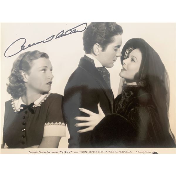 Suez Annabella signed movie photo