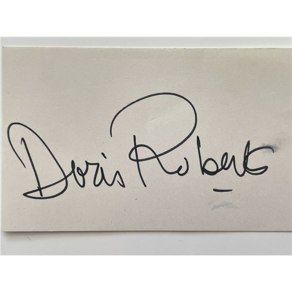 Everybody Loves Raymond Doris Roberts original signature cut
