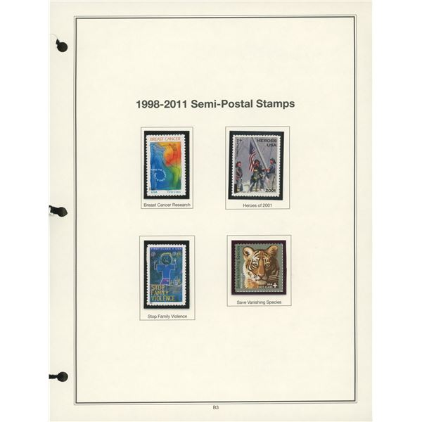 1998-2011 Semi-Postal Stamps