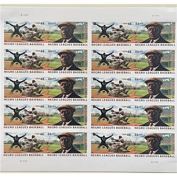 2010 Negro Leagues Baseball stamp set of 20