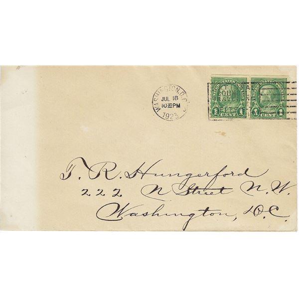 USA #597 First Day Cover - 1923