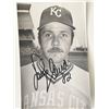 Image 1 : Kansas City Royals Larry Gura signed photo